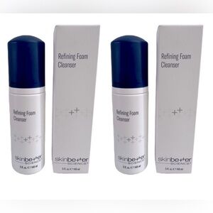 Skinbetter Science Refining Foam Cleanser Normal Oily Skin 5oz/ 148 ml 2 PACK